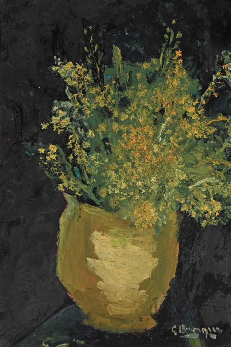 'An Unkempt Bouquet.' (1946) A master of the still-life as few in the 20thC could claim, Georges Braque saw himself as the heir of Chardin and Cézanne. We are used to seeing Braque's Cubist pictures (miracles of dematerialisation, as one art critic once put it) but his life after…