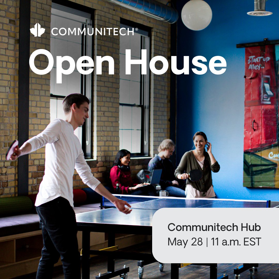 Communitech's tweet photo. Uncover the secrets of the historic Tannery building at Communitech Hub's Open House on May 28!
Tour, chat with founders, and discover how we've empowered success for 25+ years. Registration closes May 21. Get your tickets now! 🎟️
https://t.co/jaMHx2qQXT https://t.co/FiiQrBvEMl