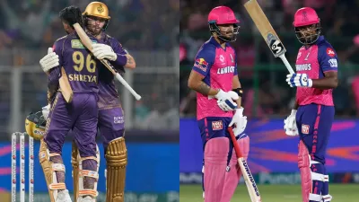 themediawarrior's tweet photo. IPL 2024 : कोलकाता और राजस्थान के बीच रोमांचक मैच में RR ने KKR को 2 विकेट से दी करारी शिकस्त.
#IPL2024 #KKRvsRR #SanjuSamson #Powell  #SunilNarine #Ashwin #MShami #RinkuSingh #Buttler #TheMediaWarrior https://t.co/Nq998TXYmx