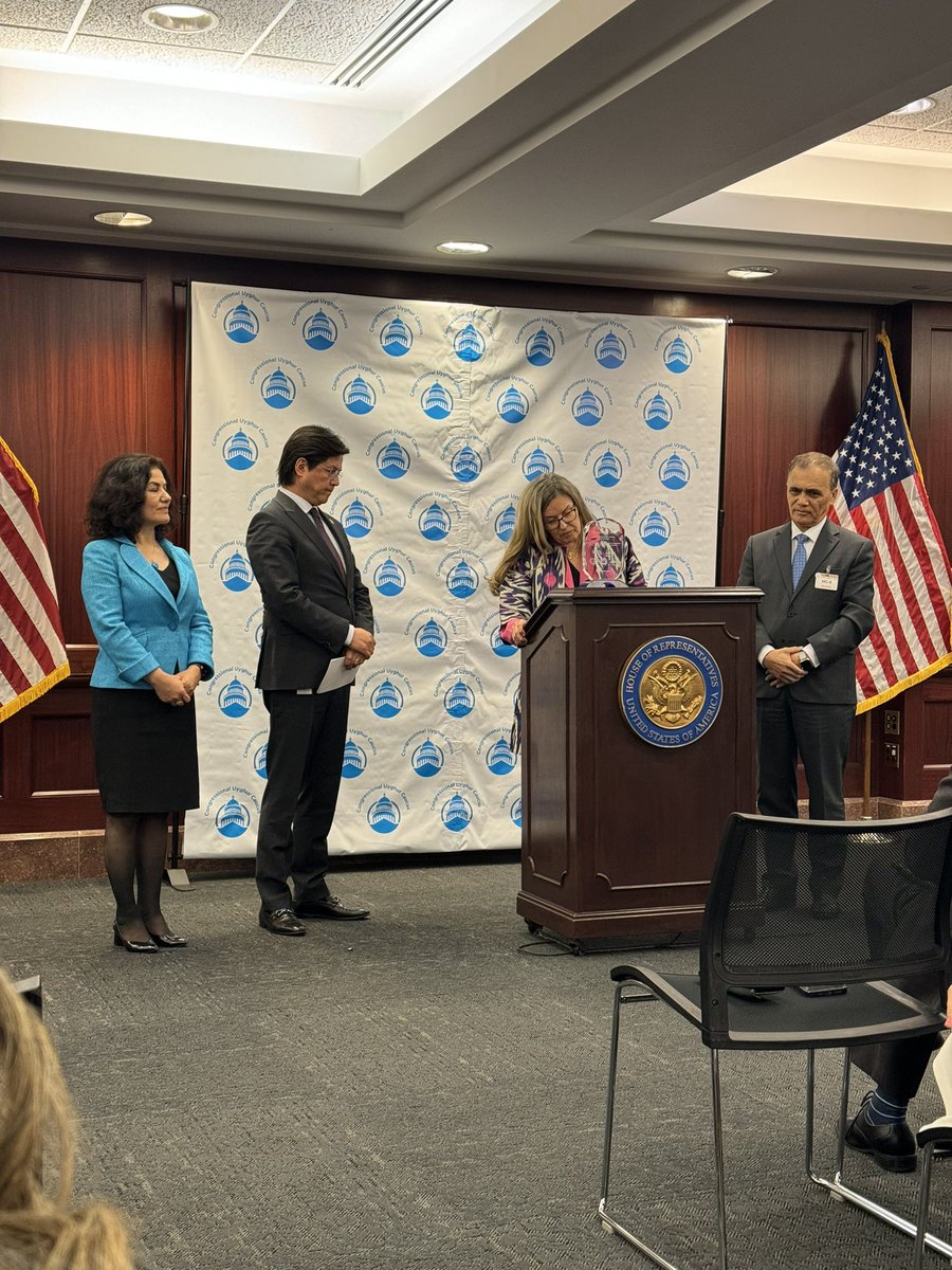 Exciting that there is now an official Congressional Uyghur Caucus just launched today. Looking forward to future constructive efforts to bring justice for the #Uyghur people.