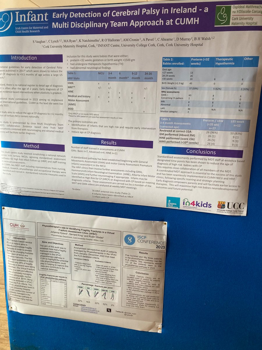 Just some of the QI posters on display in CUH for HSCP day tomorrow. Looking forward to seeing them all tomorrow. There’s still time to put up posters and there are prizes to be won 🥇 🏆@WeHSCPs @cuh_hscp @derderkenny @wedel_ruairi @osullivan_y @Sinead_Long @MaeveOSulliva16