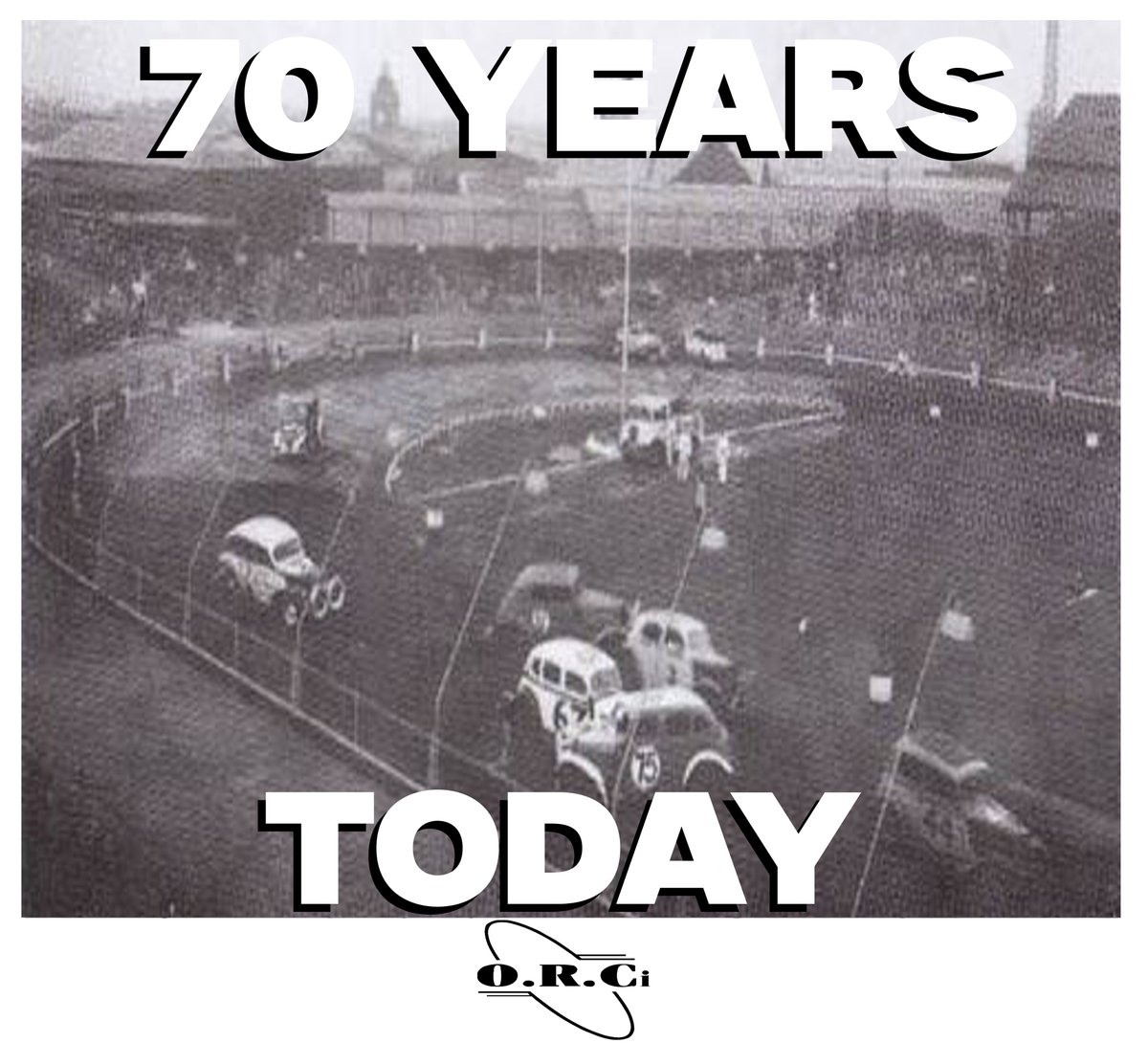 🎉 Happy Birthday British Stock Car Racing! 🎉
70 years ago today - 16 April 1954 at New Cross Stadium, London - where it all began. We celebrate 70 years of the best Sport that has played a tremendous part of our lives.

Stock Car Racing is MAGIC!