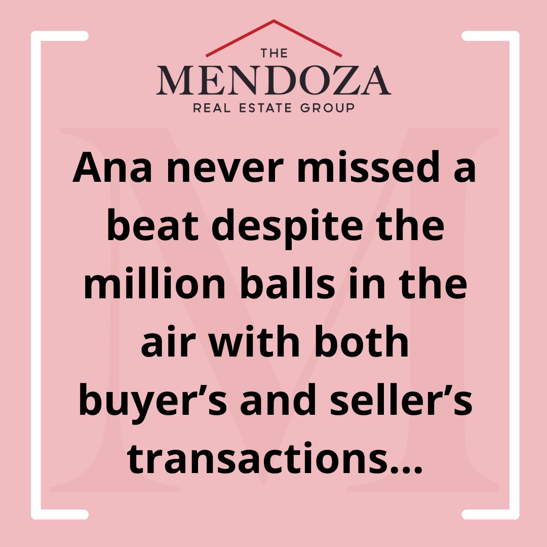 𝗧𝗵𝗶𝘀 𝗜𝘀 𝗢𝘂𝗿 𝗕𝘂𝘀𝗶𝗻𝗲𝘀𝘀 '𝗪𝗵𝘆?'

We are grateful for the awesome review!

#DRE01858546 #review #happyclients #homeowership #themendozagroup #realestate #business #fivestars #grateful #businessowner #entrepreneur #seller #buyer #sellersmarket #buyersmarket