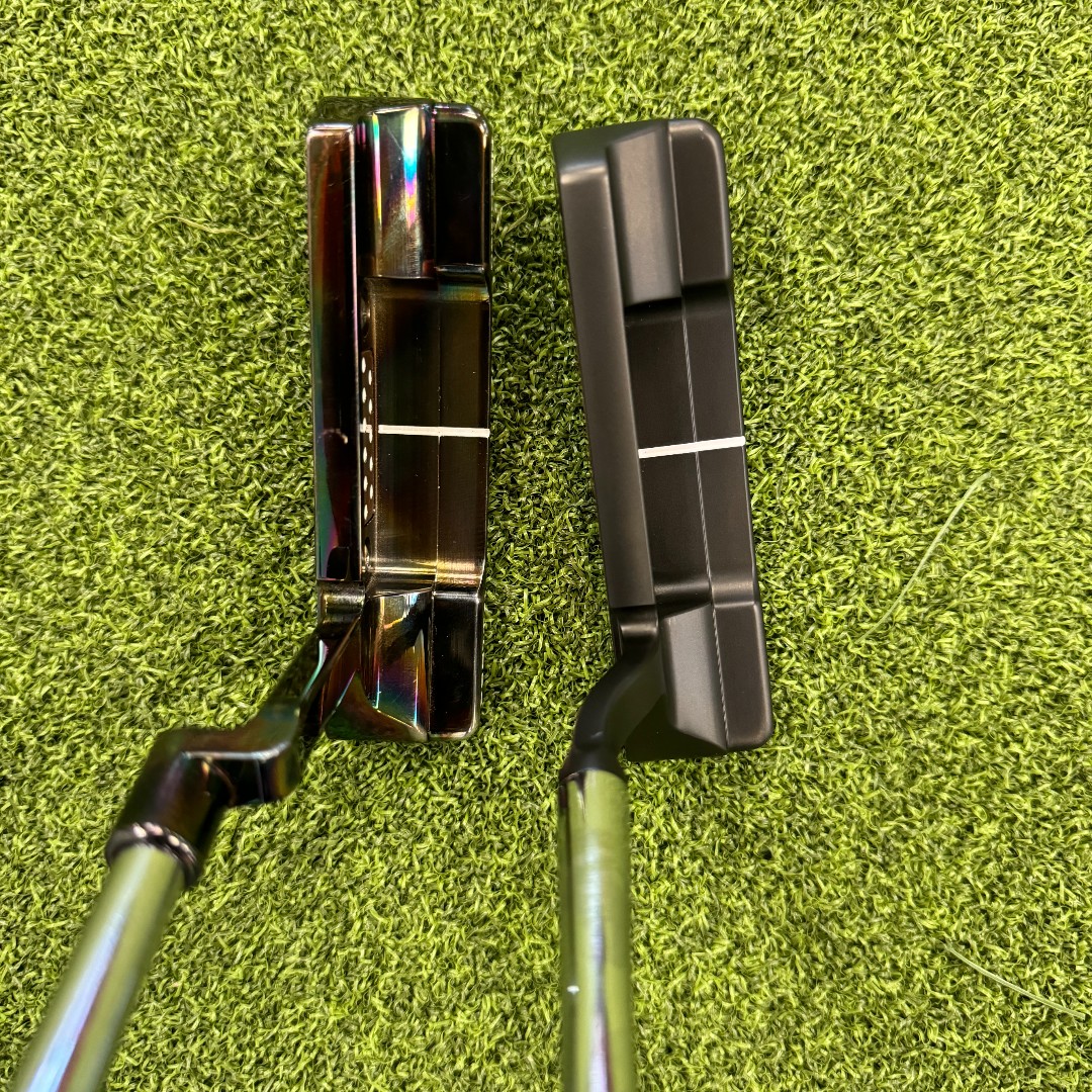 2ndSwingGolf's tweet image. 👀 Do you prefer the original finish (left) or the refinish (right) on these #ScottyCameron Teryllium 10 Newport Putters? 🤔 

Both of these putters are available online! bit.ly/3Q3KVxh
#2ndswinggolf #TradeInTuesday #golf