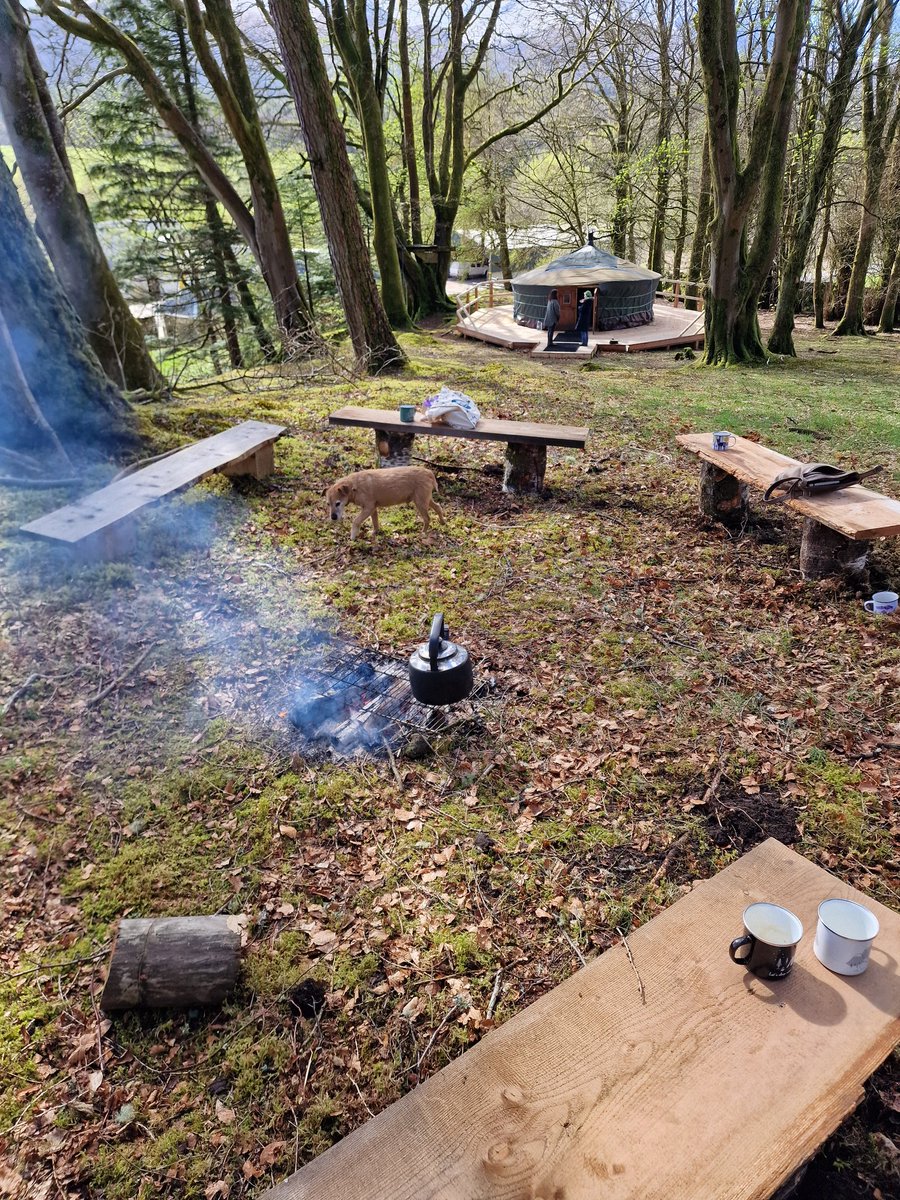 Wonderful morning out on the #farm today .... #campfireconversations at #Space2Be #connectingwithnature #GreenHealth #outdoorlearning ....
@AbriachanForest @BrentHighlands @CATScotland1  @cfuturestherapy @outdoorteacher @ThinkNature_ @findingnature @rcpsychGreen @HLHLeadershp