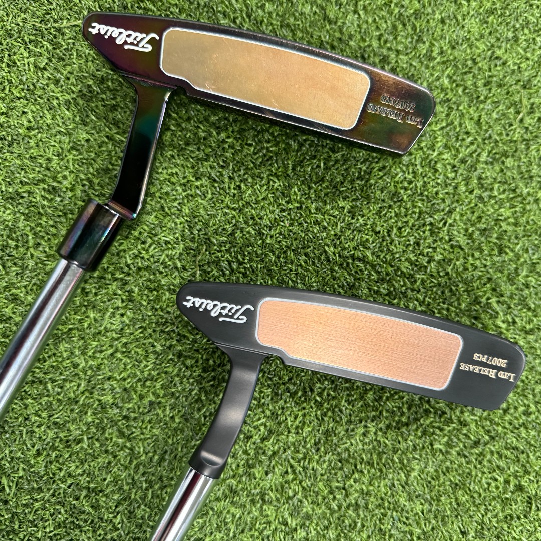 2ndSwingGolf's tweet image. 👀 Do you prefer the original finish (left) or the refinish (right) on these #ScottyCameron Teryllium 10 Newport Putters? 🤔 

Both of these putters are available online! bit.ly/3Q3KVxh
#2ndswinggolf #TradeInTuesday #golf