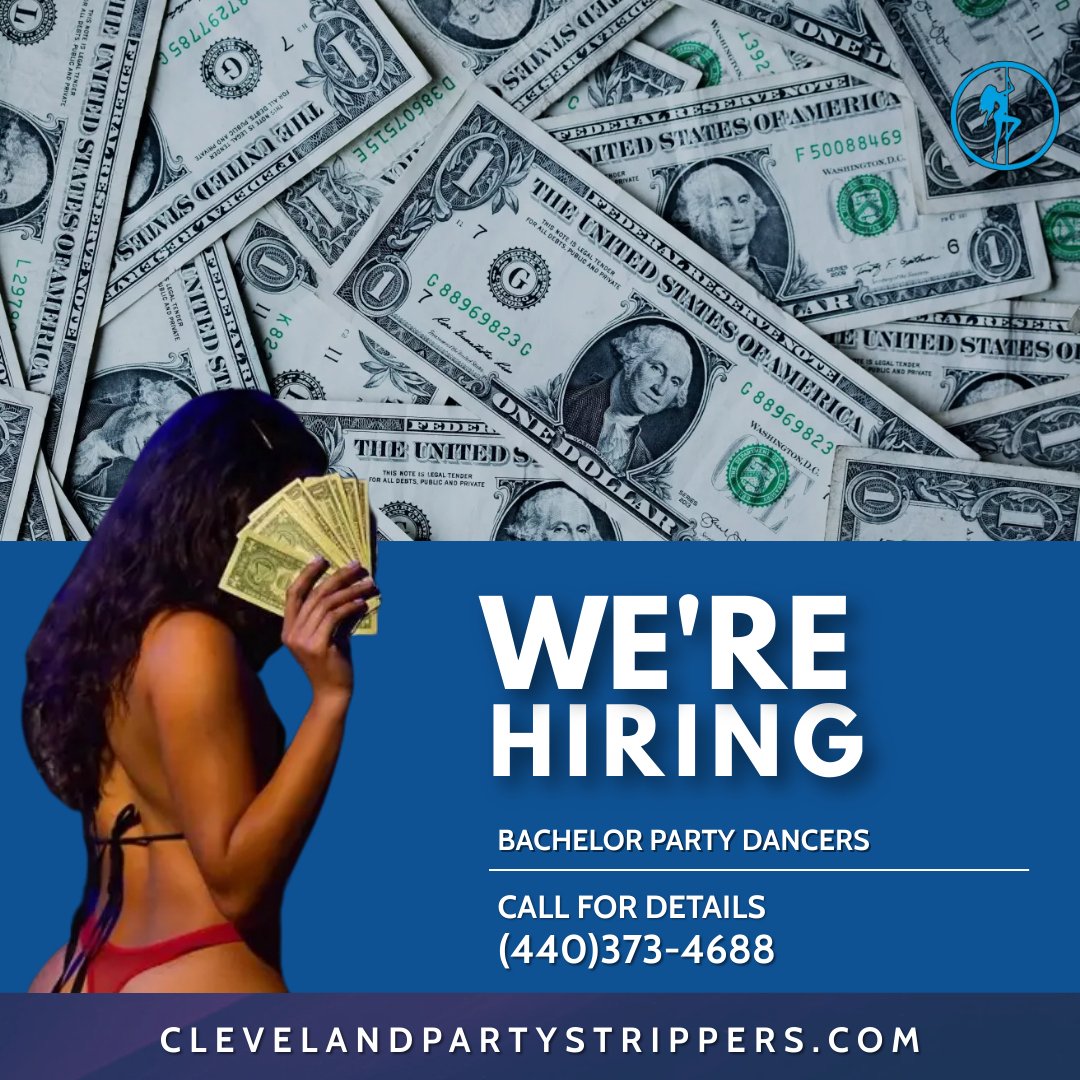 Now hiring Ohio exotic dancers!  Are you sexy? Reliable? Love to dance? Apply now! Feel free to tag a friend!  
Call for Details (440)373-4688 
#OhioJobs #Cleveland #ClevelandStrippers #ClevelandDancer #ClevelandPartyStrippers #ClevelandStripClubs #StripClubJobs #WorkInOhio