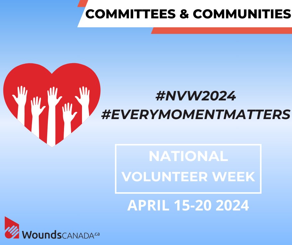 WoundsCanada's tweet photo. Shining a spotlight on the invaluable contributions of Wounds Canada's committees and communities. Your unwavering dedication is the heartbeat of our organization. Thank you for your exceptional commitment and tireless efforts!
#NVW2024 #EveryMomentMatters #ProtectSkin #EndWounds https://t.co/xJjEyed7Sy