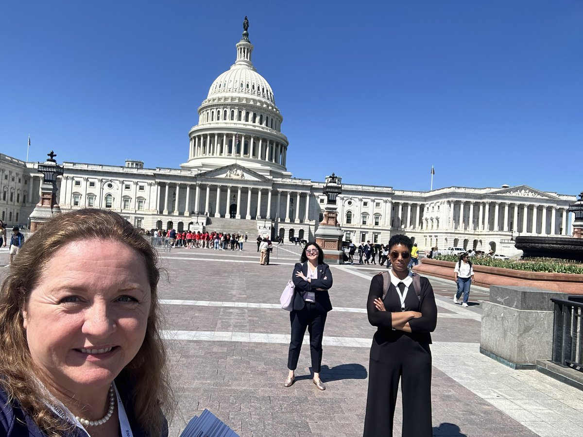 Advocating for surgical patients at the capital today with Dr. Sarah Lee-Davisson & soon to be Dr. Shannon Alsobrooks! #ACSLAS24! @AmCollSurgeons @RASACS