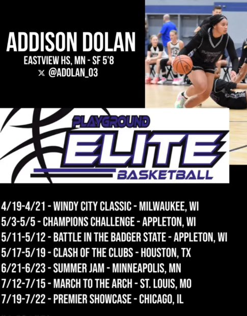 Addison Dolan (@adolan_03) on Twitter photo Last run! So ready for this summer! Come check us out! <a href="/WIPGEGirls/">Wisconsin Playground Elite</a> <a href="/Coach_Nak7/">John Nakpodia</a> <a href="/CoachTFulton/">Taylor Fulton</a> @brookebailey_12 <a href="/CoachJarrett/">Natalie Jarrett</a> <a href="/MaesynT/">Maesyn Thiesen</a> <a href="/CoachTheoDean/">Coach Theo Dean</a> <a href="/CoachGaines_AU/">Olivia Gaines</a> <a href="/CoachDeonT1/">Coach Deon Thomas</a> <a href="/NicCantrell/">Nic Cantrell</a> <a href="/Mor_greatness13/">JANAY MORTON</a> @CoachBrown_FSU Last run! So ready for this summer! Come check us out! <a href="/WIPGEGirls/">Wisconsin Playground Elite</a> <a href="/Coach_Nak7/">John Nakpodia</a> <a href="/CoachTFulton/">Taylor Fulton</a> @brookebailey_12 <a href="/CoachJarrett/">Natalie Jarrett</a> <a href="/MaesynT/">Maesyn Thiesen</a> <a href="/CoachTheoDean/">Coach Theo Dean</a> <a href="/CoachGaines_AU/">Olivia Gaines</a> <a href="/CoachDeonT1/">Coach Deon Thomas</a> <a href="/NicCantrell/">Nic Cantrell</a> <a href="/Mor_greatness13/">JANAY MORTON</a> @CoachBrown_FSU