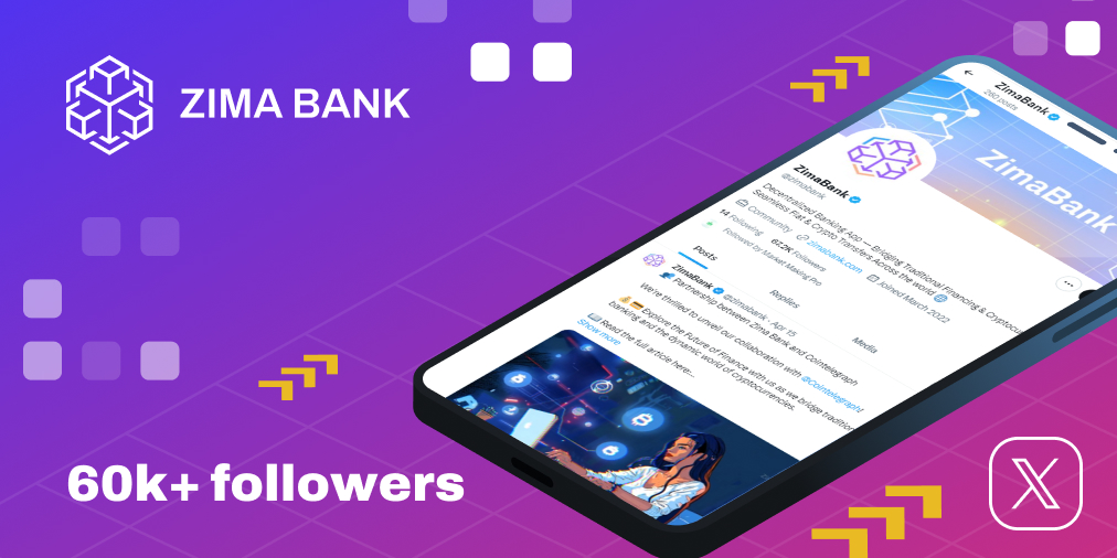 🎉 We've reached 60k+ followers on Twitter 60k+ is more than just a number. It's 60k+ people, 60k+ stories, dreams, and hopes that you share with us every day. Your trust and support inspire us to become better and offer you the best financial solutions. 📈 We're not