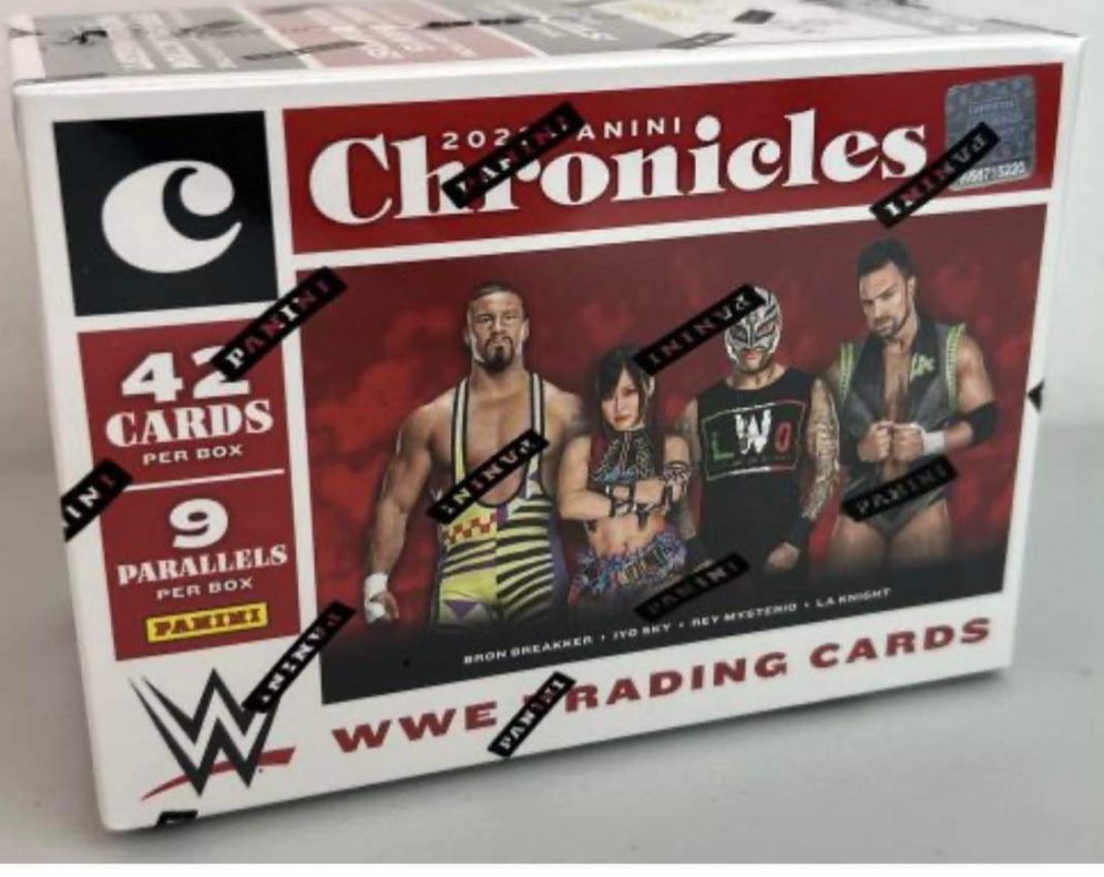 2023 Chronicles WWE is coming next! Product packaging and design is already completed for some SKUs it seems.