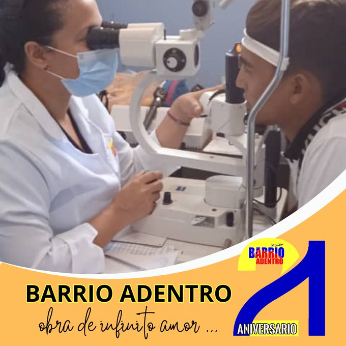 Revolución es unidad e independencia. Cuba y Venezuela pueblos hermanos, luchando por la justicia social. #21AniversarioBarrioAdentro #CubaPorLaVida #CubaCoopera <a href="/cubacooperaven/">Brigada Médica Cubana en Venezuela</a> <a href="/MINSAPCuba/">Ministerio de Salud Pública de Cuba</a> <a href="/japortalmiranda/">José Angel Portal Miranda</a>.
