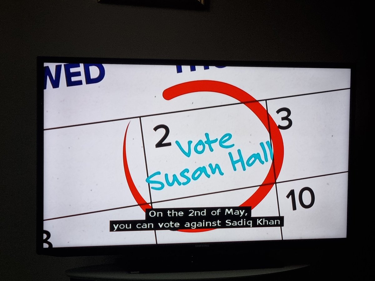 FANTASTIC election broadcast after the @ITV debate tonight 👏 

Sadiq won't listen ❌️
Vote for change 🗳
Vote @Councillorsuzie ✅️