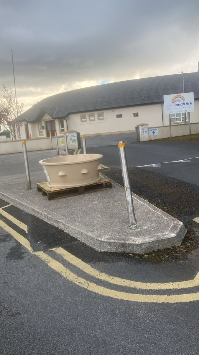 InaghClare's tweet photo. All ready for some Spring planting from our Tidy Towns team. It will be brighten up the area between many of our community facilities and bring a bit of biodiversity. Now all we need is the sunshine….. https://t.co/dRP2zwvURr