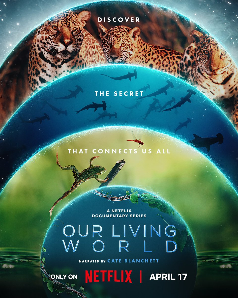 Our Living World narrated by the incredible Cate Blanchett premieres in 12 HOURS.