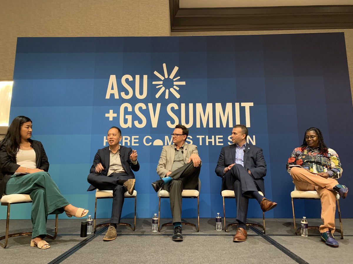 “We have to help young people to anchor around their purpose. It needs to be their North Star guiding them.” - Yutaka Tamura, @nXuEd #asugsvsummit