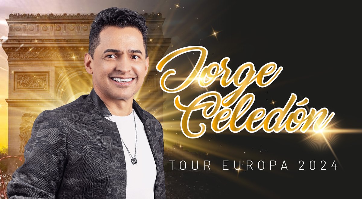 🎶 Jorge Celedón (@Jorgitoceledon) nos trae su TOUR EUROPA 2024 con parada en: 🔹Valencia, 17/05 🔹Alicante, 19/05 🔹Barcelona, 25/05 Consigue tus entradas 🎫bit.ly/3SBCnxZ