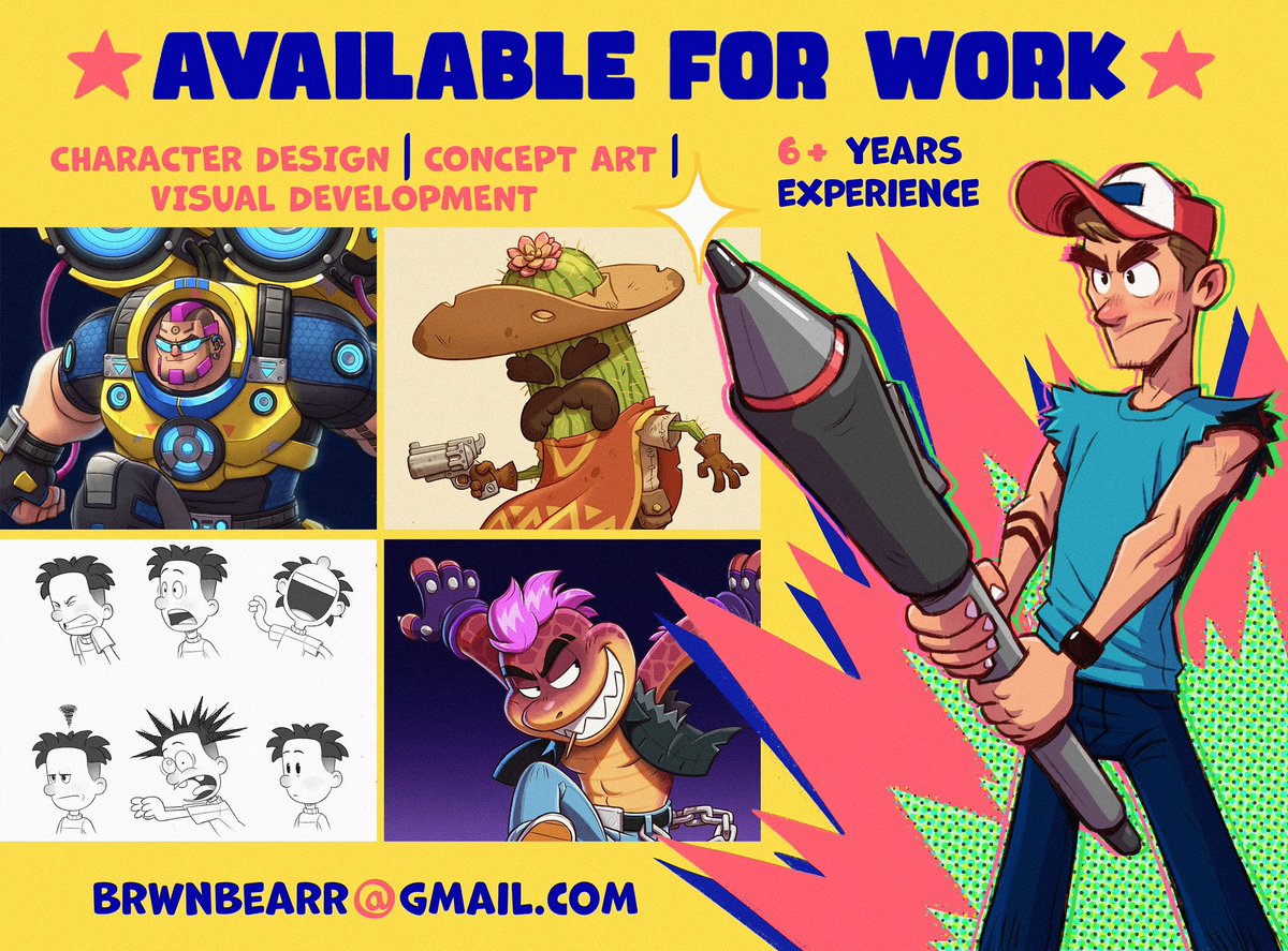 Hello friends! Recently I rolled off of Big Nate after a truly amazing past 4 years working on my first production in the industry. While I have been enjoying the break, I’m on the hunt for new gigs! Full time, freelance, animation, games, hmu! #openforwork #openforworkanimation