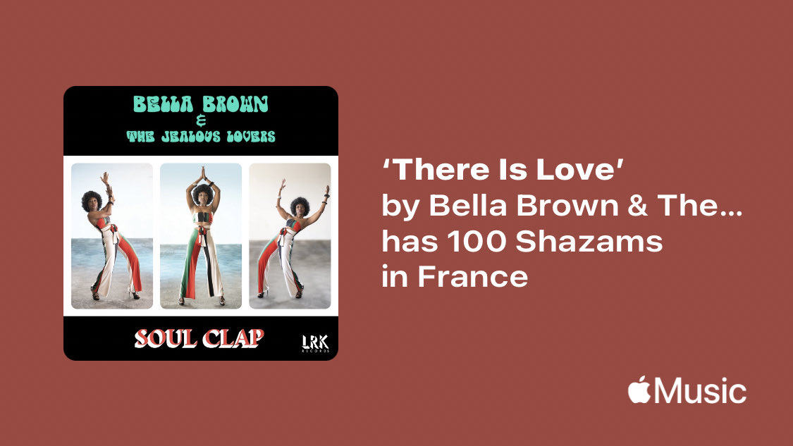 We just passed a new Milestone on @AppleMusic. Thanks for listening!🌟 #soulmusic #funkmusic #bbjlmusic #lrkrecords #willwork4funk #thereislove #soulclap 
music.lnk.to/4NwR8P
