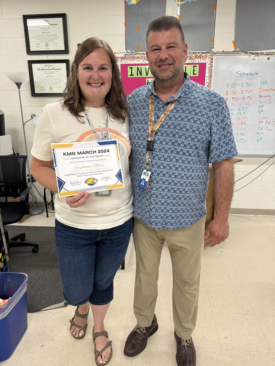 brit_newcomb's tweet photo. Congrats to our March Educator of the Month, Stephanie Morse! Thank you for all you do for our school, students, and staff! We appreciate you!!!! https://t.co/FGhSl9ZhOS