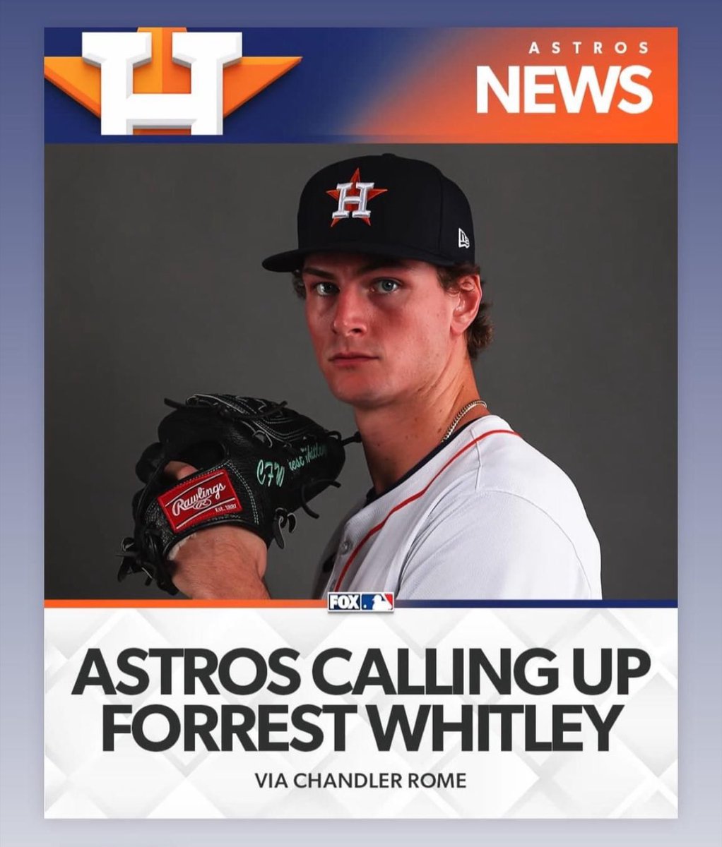 Congratulations Forrest! The man that lead this program to the state title game, who has battled through adversity and injuries, just got called up to the big leagues!