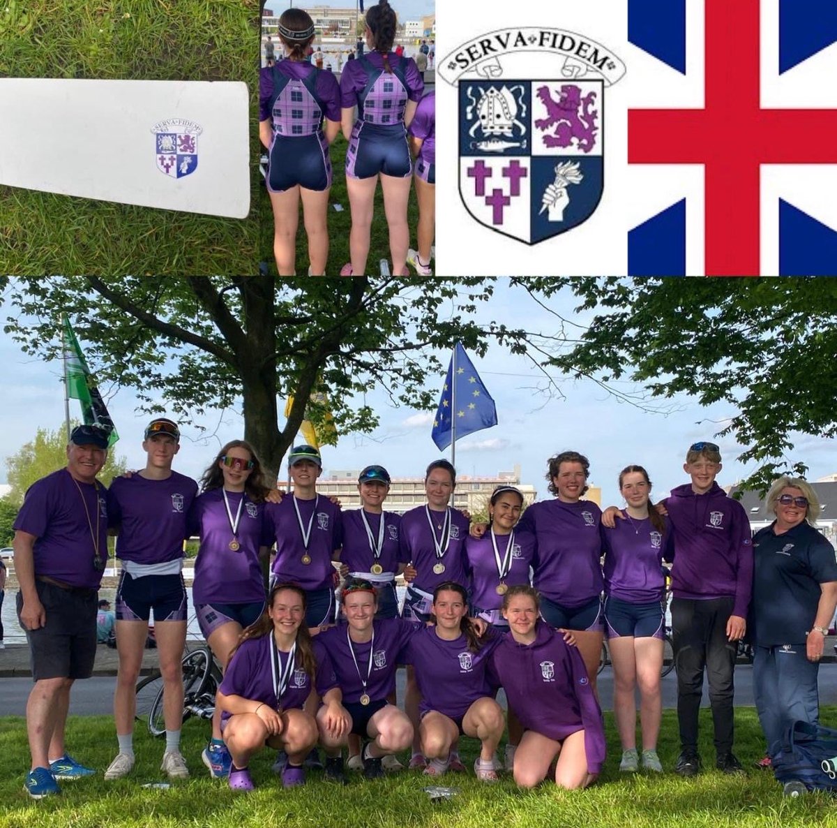 Following a successful racing camp in Ghent, Belgium, The Glasgow Academy Rowing team competed at Ghent International Regatta. 🇧🇪 The team won an impressive 𝟏𝟏 medals racing against opposition from Belgium, France, Germany and England. 🙌