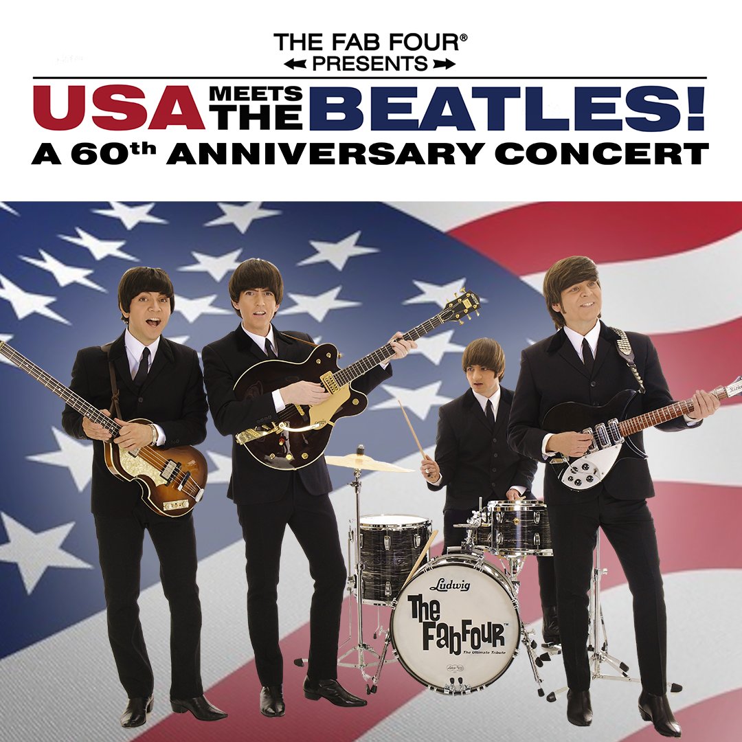 JUST ANNOUNCED! @fabfourband is bringing their USA Meets The Beatles tour to the Tower Theatre Sunday, November 3rd at 7:30PM. Pre-Sale begins 4/17 at 10AM! Call our box office for pre-sale information.
