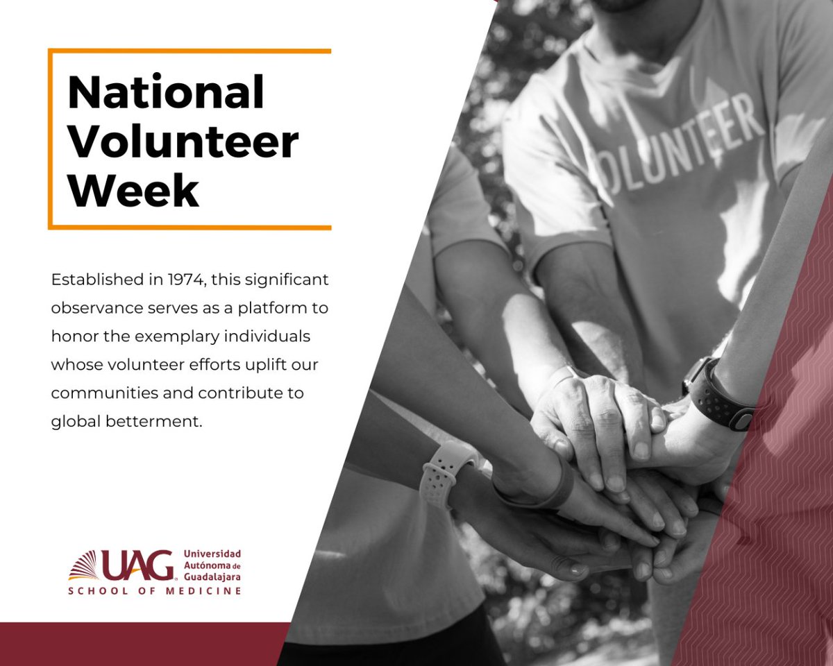 Recognizing our amazing volunteers at UAG School of Medicine during National Volunteer Week! Your selfless dedication embodies the spirit of service and enriches our community. Thank you for making a difference every day! #VolunteerWeek #UAGMedicine
