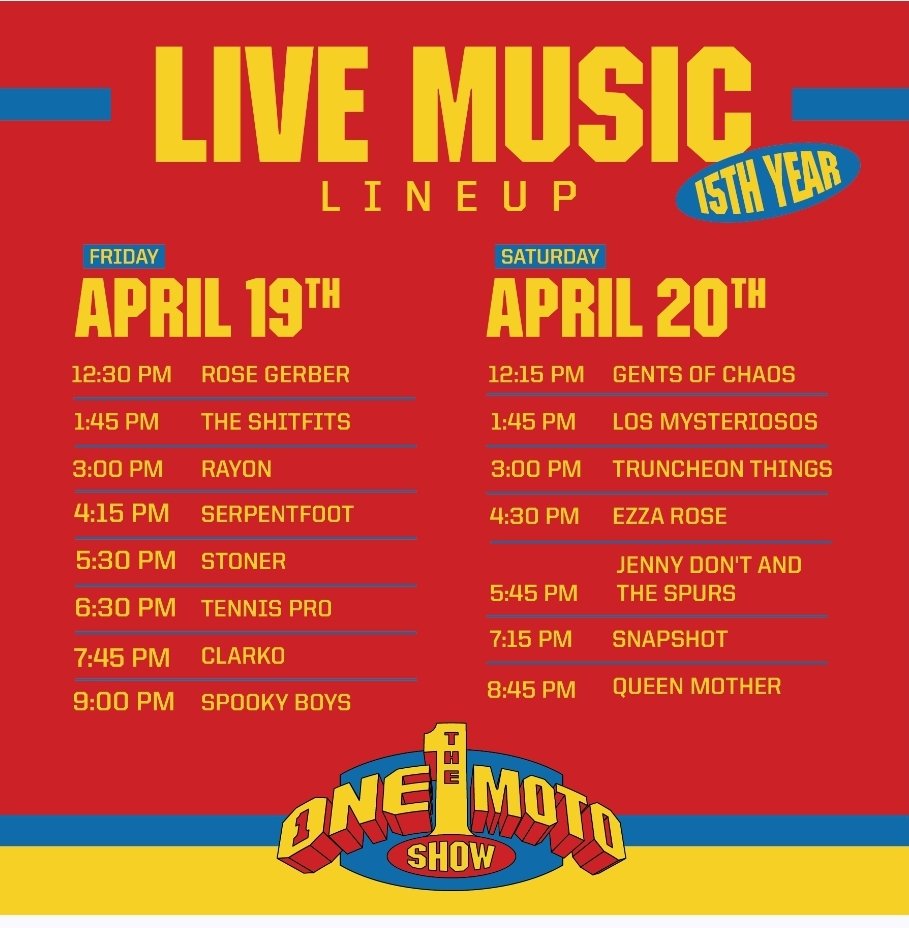 tennispromusic's tweet photo. PORTLAND
Friday, April 19 https://t.co/kVcYH3LiAF