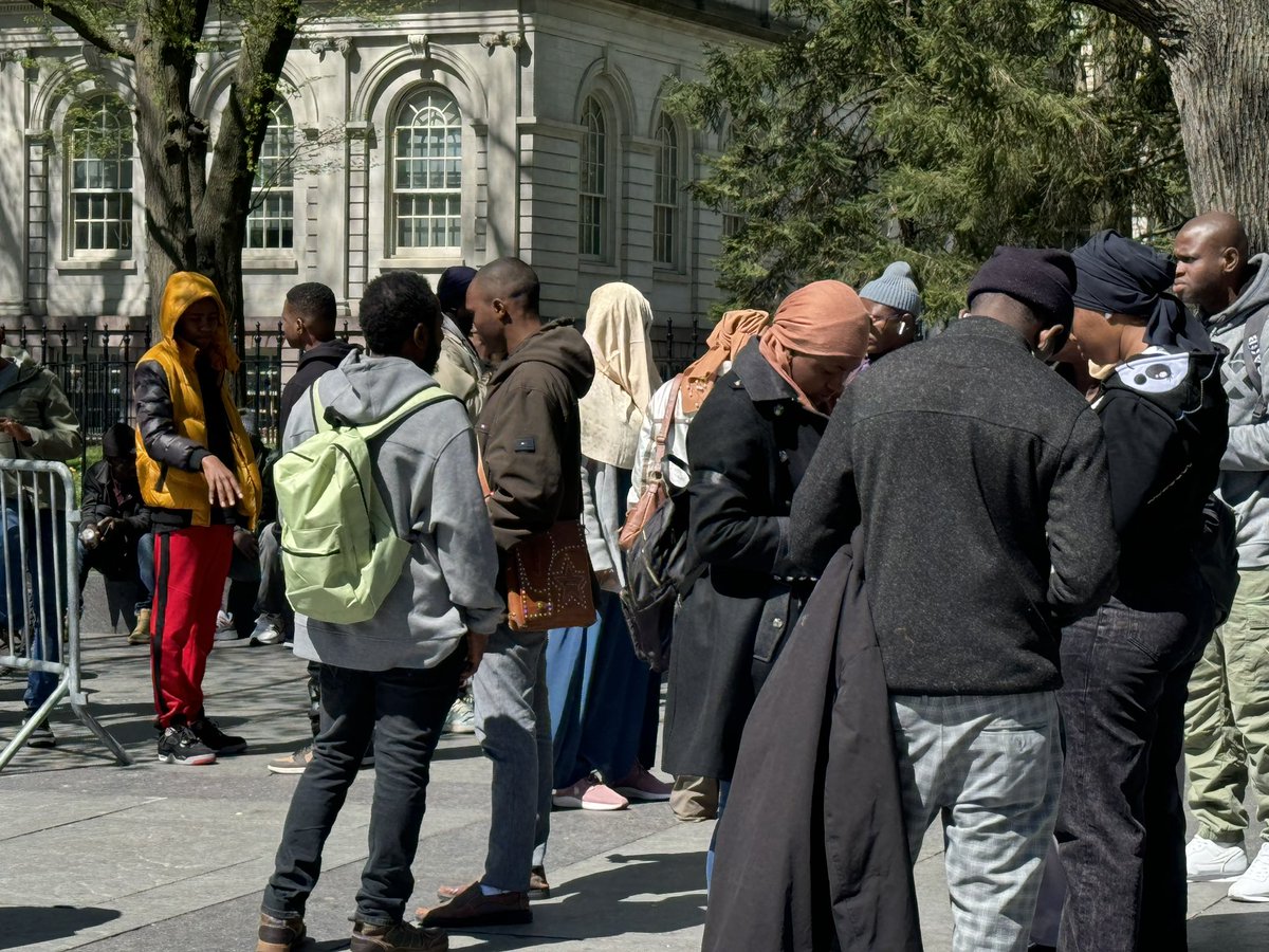 Thank you. I have even more footage with the Islamic African invaders who swarmed city hall in Manhattan today. The media doesn’t want you knowing they are all Muslim illegals. I have them admitting it on video. They told me the local mosques are helping them. Mosques get tax…