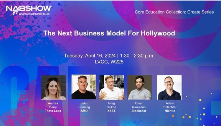 A little switch up today - excited that the CEO of @BlockcastNet is joining our conversation ⚡️⚡️@NABShow