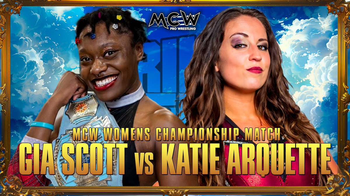 After a successful title defense against Ivelisse this past Saturday in Frederick, ‘The Greatest Damn Woman’ @TheGiaScott returns to The RJ Meyer Arena in Joppa, #Maryland THIS SUNDAY to defend her title against @TheKtArquette on Night 3️⃣ of the 2024 #MCWSpringFever Tour‼️…