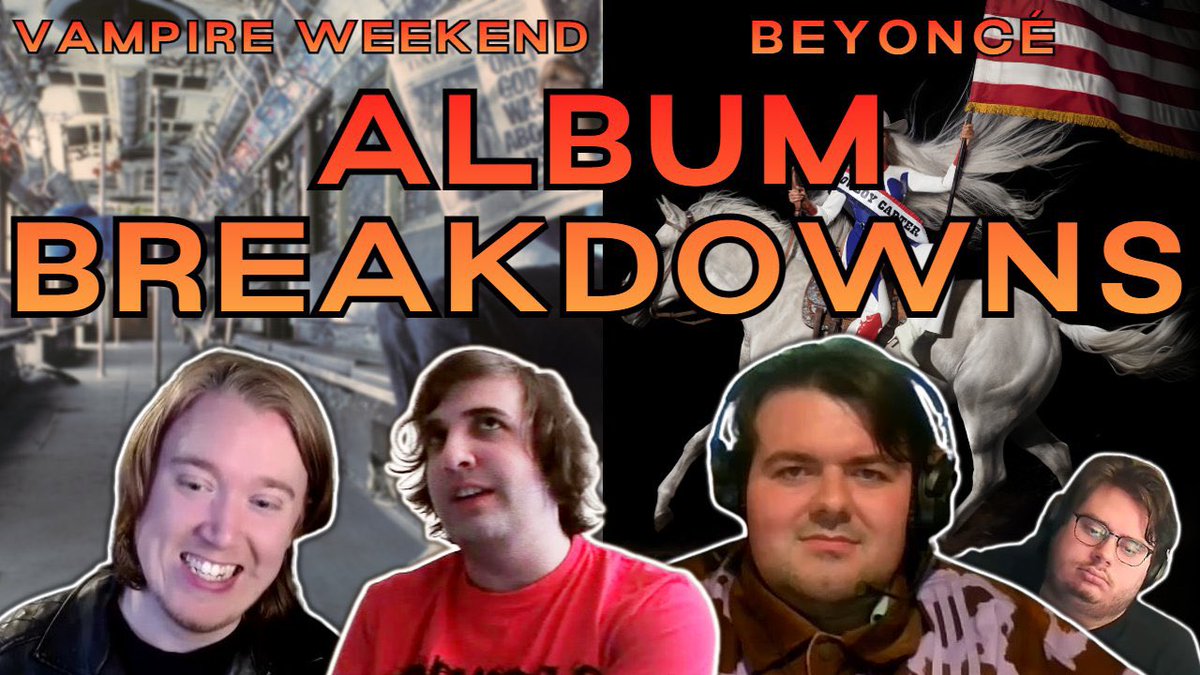 JamsTeaPod's tweet photo. We’re BACK today joined by guest @losangelesbey to break down Beyoncé’s epic COWBOY CARTER! We also discuss the new Vampire Weekend album. Come on over and let us know your takes on these records! ⤵️

https://t.co/N8IwOXsgCw https://t.co/yTuHEhQvIs
