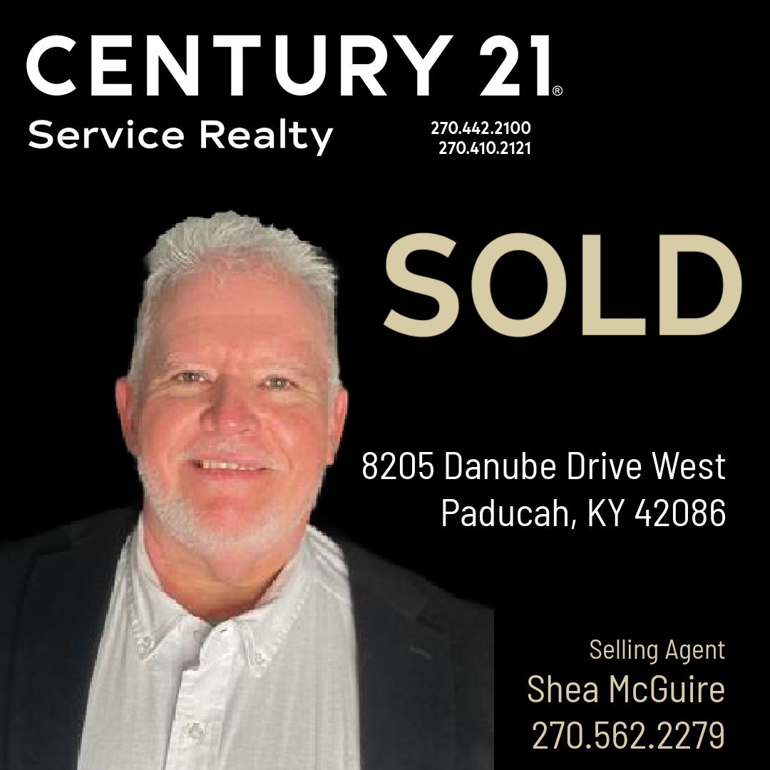 Congratulations to Shea and his buyers!

#realtor #realestate #paducahrealestate #westkentuckyrealestate #lakesrealestate #4riversrealestate #bentonrealestate #murrayrealestate #mayfieldrealestate #century21 #Century21servicerealty #communityfirst #C21 #C21Service