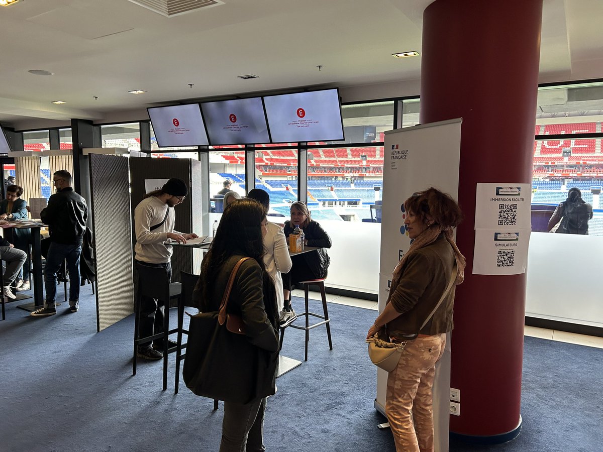 Forum de l’alternance au @GroupamaStadium, coorganisé par @OLfondation et @FranceTravail 🤝
Avec le soutien de @prefetrhone, ville de Decines-Charpieu et @VilledeMeyzieu

✅ 1000 visiteurs ont rencontré les 50 recruteurs présents 👍

@Nes_et_Cite @MMIE_LyonMetrop @jenesuispasuncv