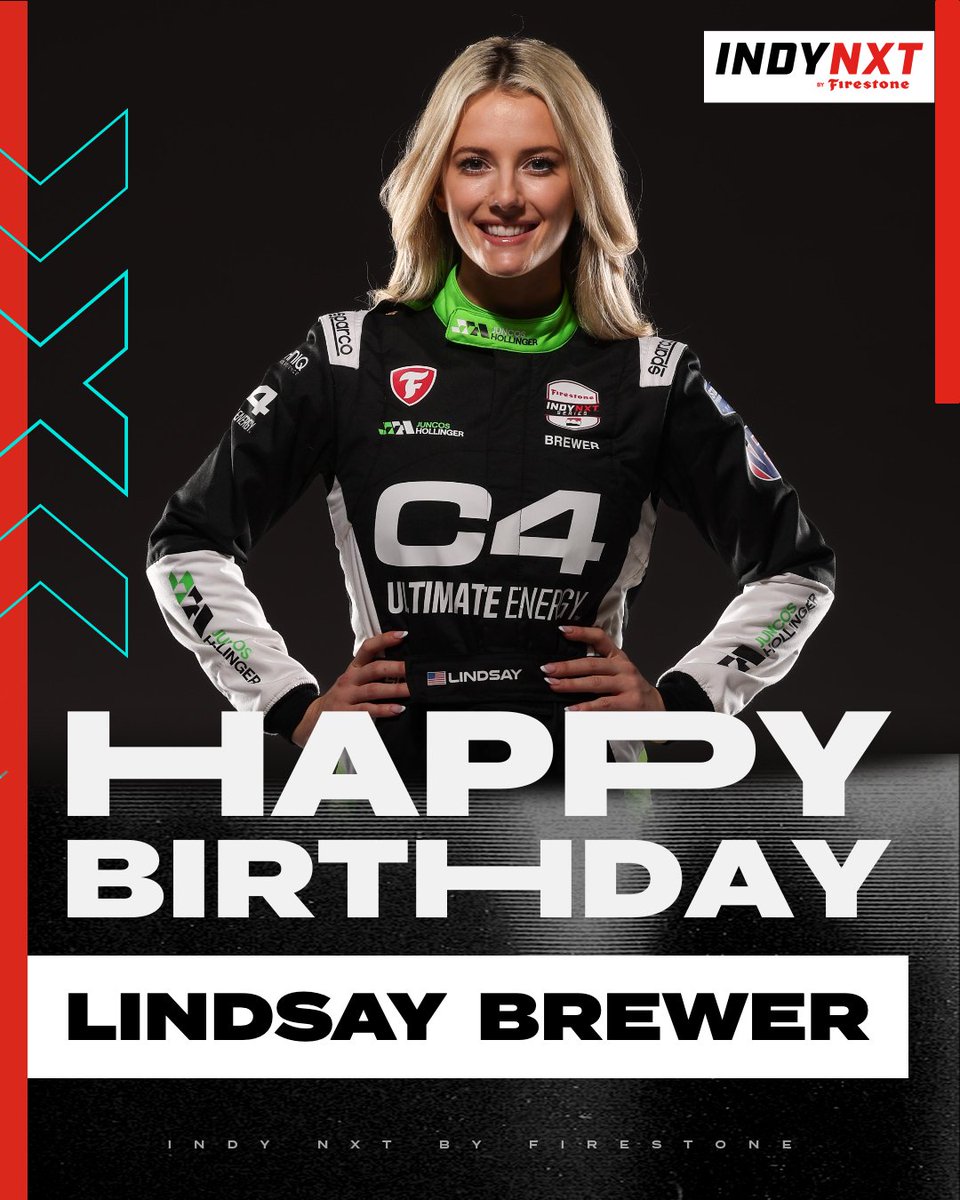 Happy birthday, @LindsayMBrewer! 🎂

#INDYNXT // @juncoshollinger