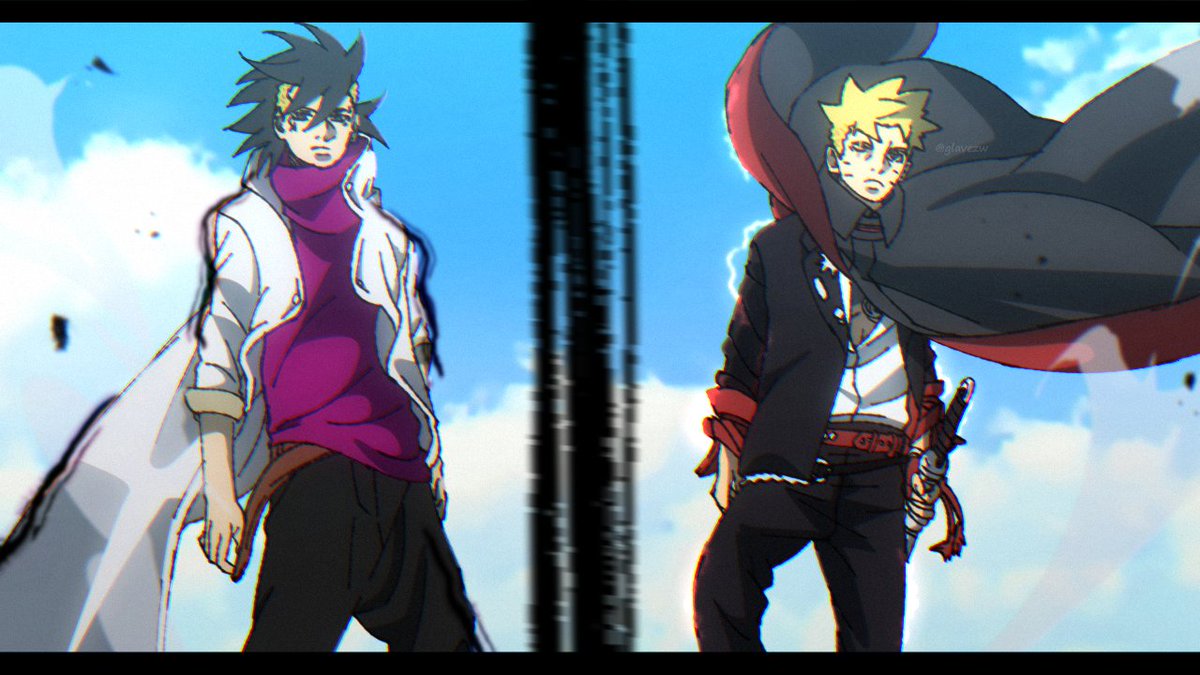 brothers fight #BORUTO #BorutoTwoBlueVortex #BorutoTwoBlueVortexCh9