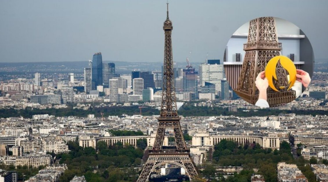 AztecaNoticias's tweet photo. #VIDEO | ¡Feliciten al chef!
Crean #TorreEiffel de chocolate para los Juegos Olímpicos de #París2024.
El #repostero Amaury Guichon ha creado otras esculturas.
https://t.co/kSZ9GgX5xd https://t.co/LVn3JsXgm0
