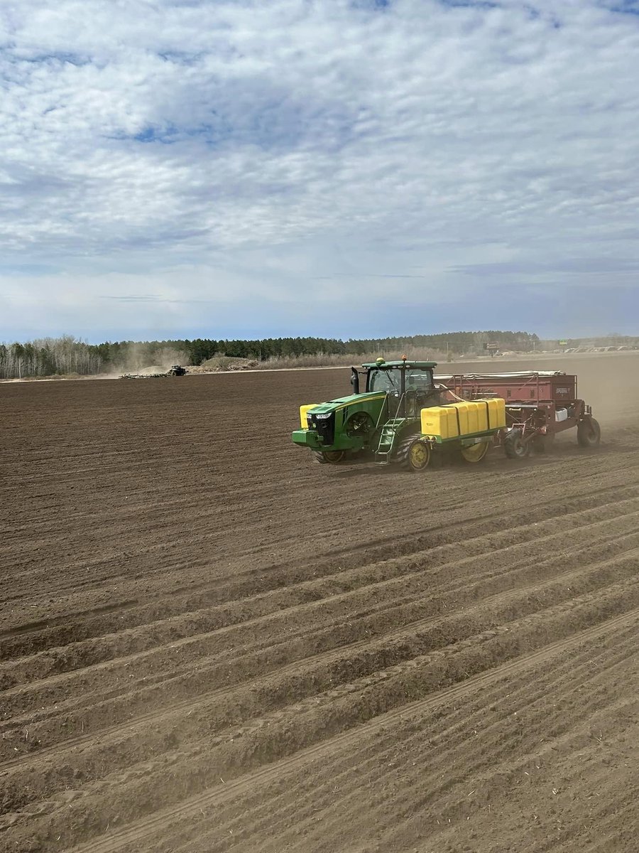 R.D. Offutt Farms teams were planting in #MenomonieWI & #LittleFallsMN yesterday! And check out Farm Manager Aaron planting the first rows with his son. We love farming families!
📷: Warren
#rdofarms #potatofarm #springplanting #springplanting2024 #MorrisonCounty