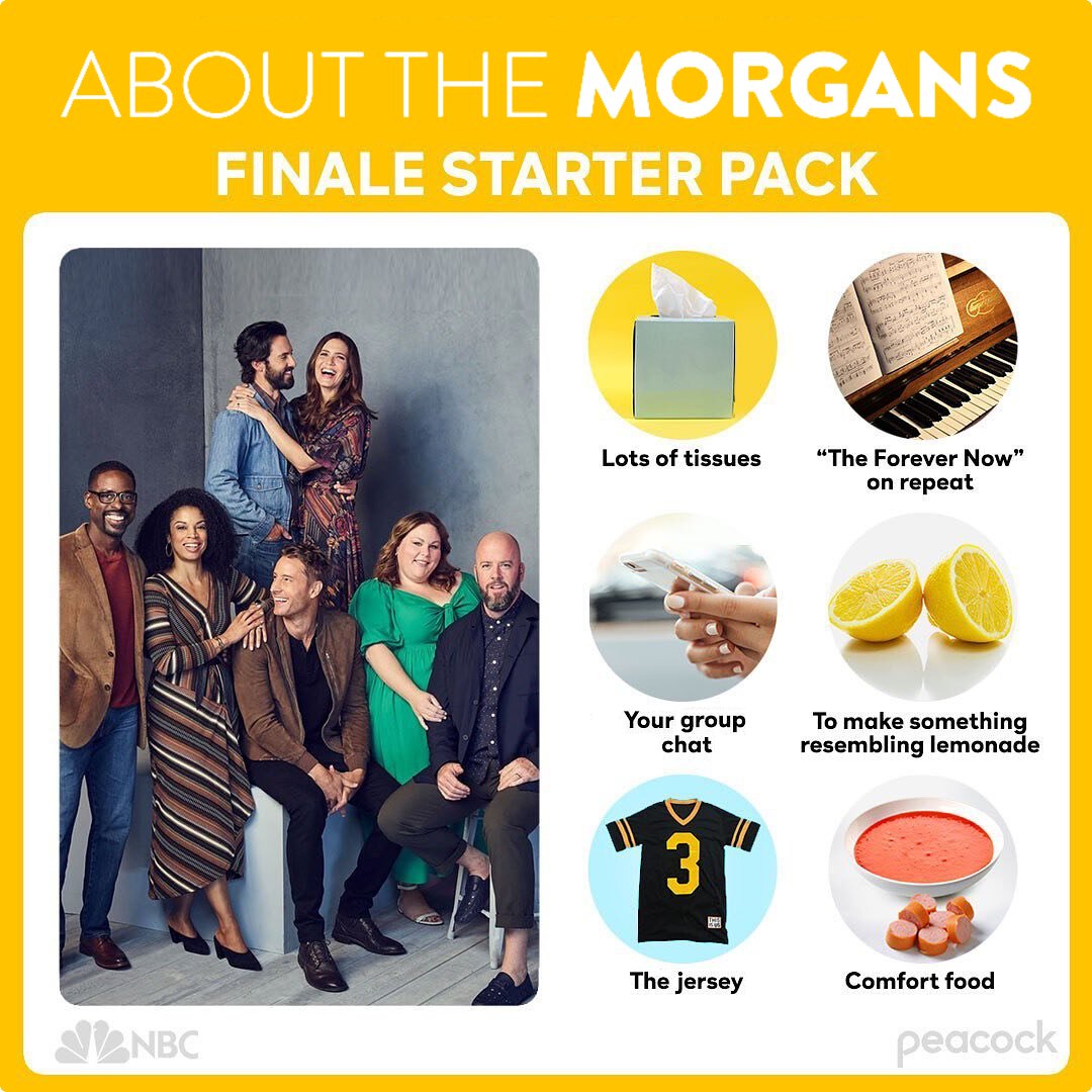 After six seasons and countless boxes of tissues, we're not ready for #AboutTheMorgans to end. Here's your finale starter pack essentials.