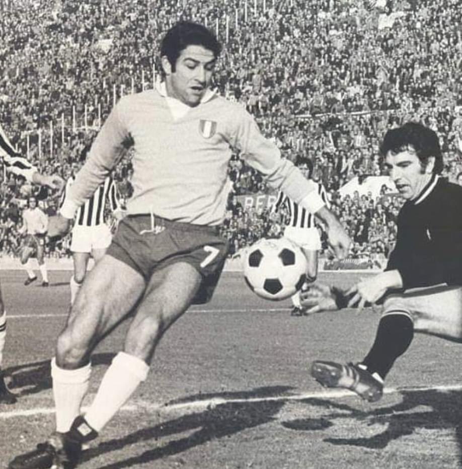 #SSLazio v #Juventus (1974/75). #LazioJuventus 1-0.