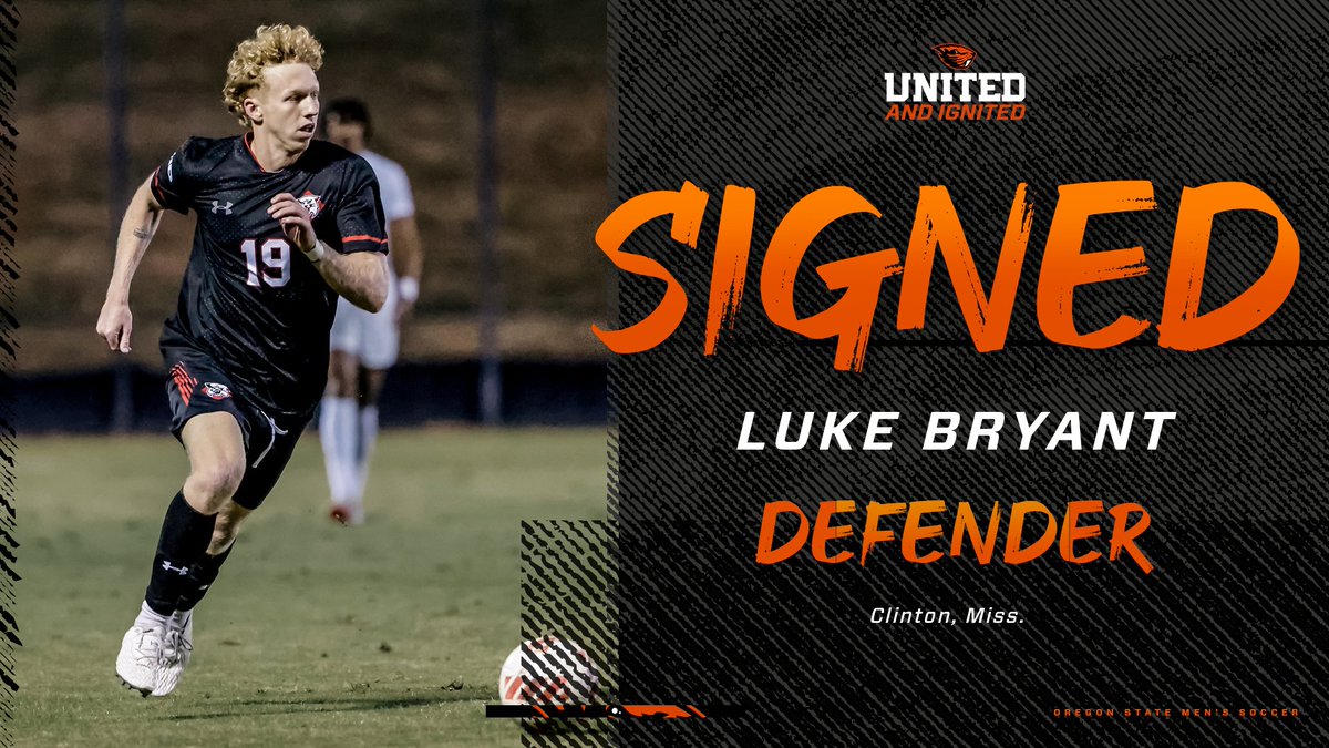 🔶 Welcome to #BeaverNation Luke Bryant!🔶

Luke joins the Beavers as transfer from Davidson. He is a native of Clinton, Miss.

#GoBeavs