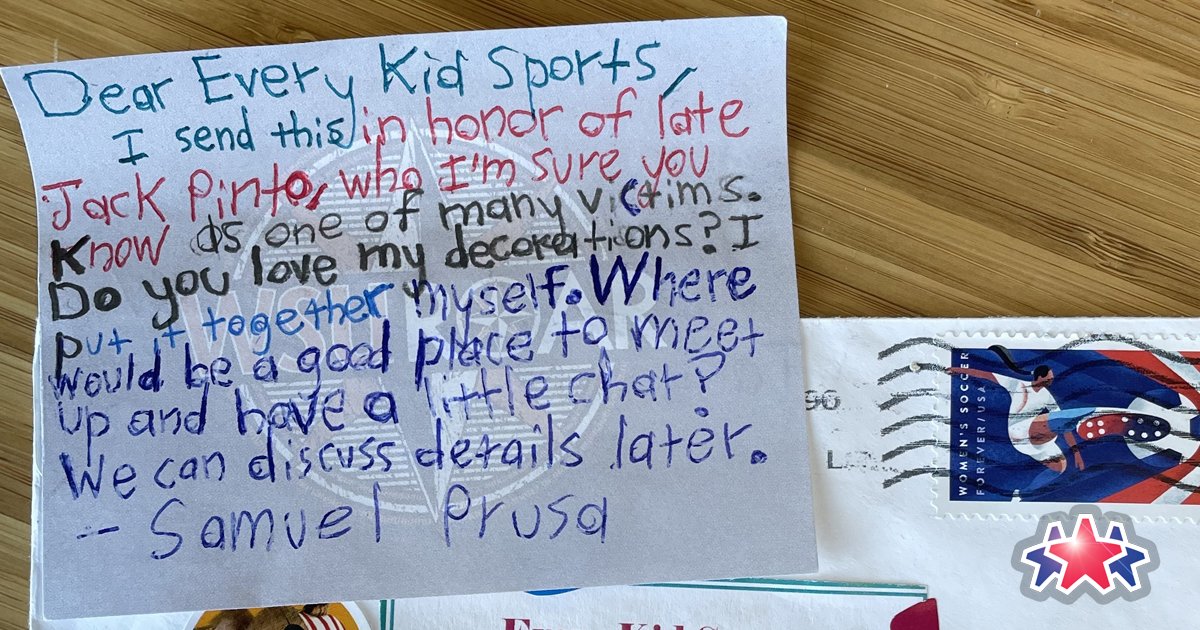 We love surprise letters from our community! Thank you for your beautiful letter and generous donation Samuel! ❤️ #CommunityLove #SurpriseLetters #GenerosityMatters #SpreadLove