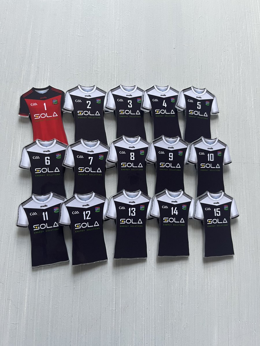 🚨Tactic Board Magnets🚨 👕 Front of Jersey for @Jkbgaa in their magnificent @ONeills1918 shirt 📩 Get in touch, we can create any jersey you need