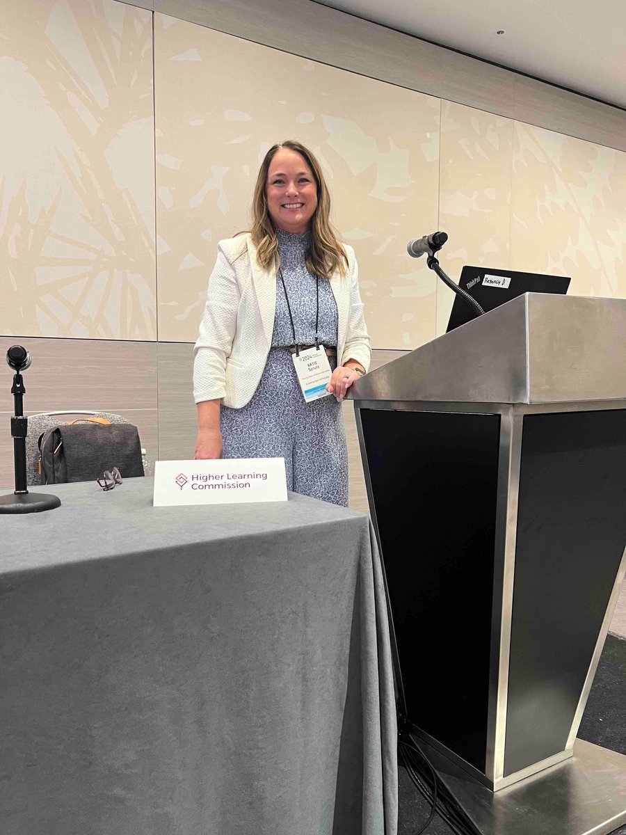 Dr. Meredith Critchfield, Katie Sprute, and Rick Holbeck for attending the Higher Learning Commission Annual Conference in Chicago this week. The conference united higher ed professionals to share ideas and insights, learn from leading thinkers, and network. #HLCAnnualConference