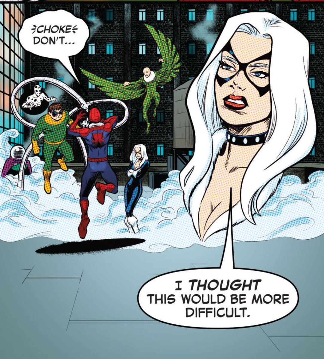 I told Preeti I really wanted to draw Black Cat at some point, and she graciously worked her into the story . Spider-Man Unlimited 33 available to read ! share.marvel.com/sharing/issue/…