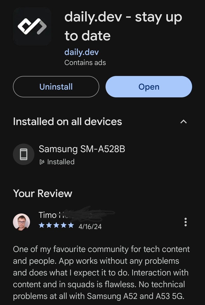TimoCodes's tweet photo. Can ⚡️strike the same target for 3rd time?
@dailydotdev #dailydevmobile https://t.co/NVgoKnnEqt