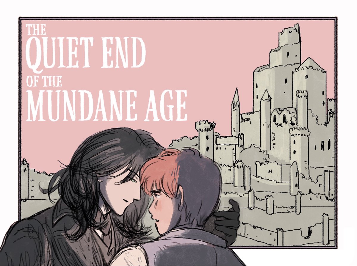 If you were interested in my SBCF '23 comic The Quiet End of the Mundane Age but missed the fair, you can now buy the pdf on itchio ✒️