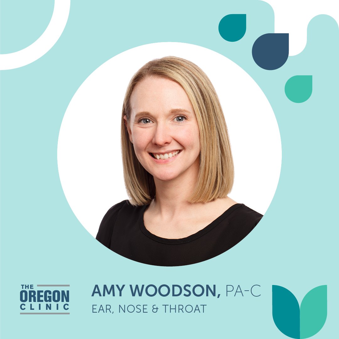 We are thrilled to welcome Amy Woodson, PA-C to The Oregon Clinic Ear, Nose & Throat East! Amy brings 12 years of allergy/immunology and urgent care specialty experience to her role. Learn more about Amy at oregonclinic.com